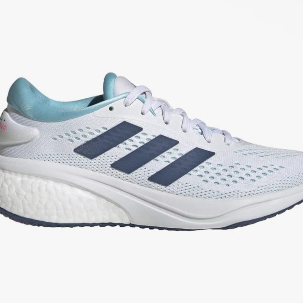 NEW Adidas Supernova 2W Women's Size 8 White Running Shoes In Box Authentic $150
